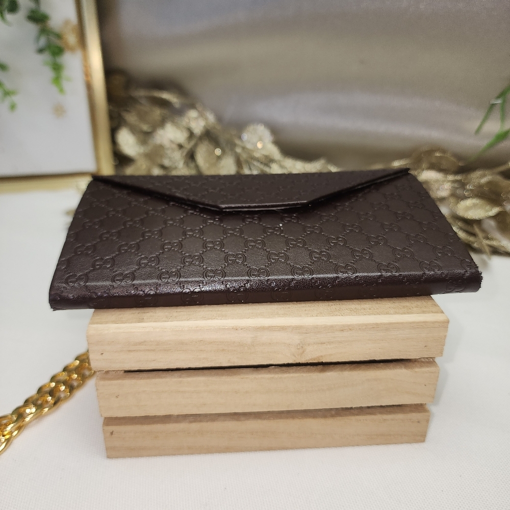 Authentic Gucci Sunglass Case Upcycled Crossbody Pouch - Picture 9 of 16